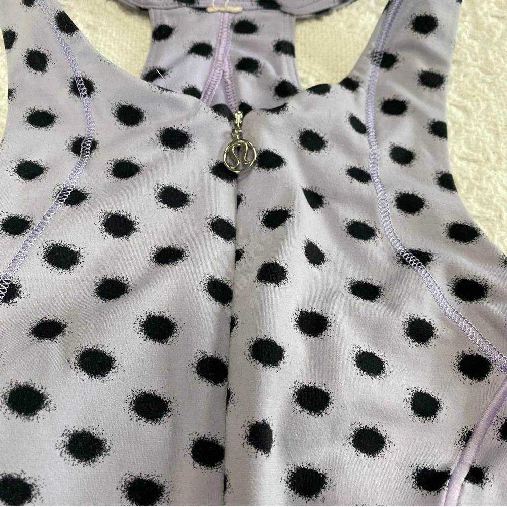 Lululemon Racerback Polka Dot Tank (SEE MEASUREMENTS)